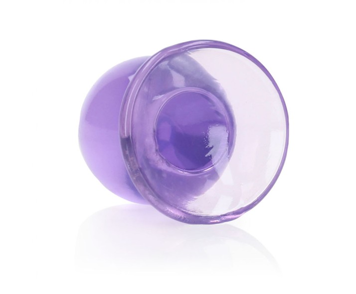 REALROCK 9 cm Anal Plug - Purple REALROCK 9 cm Anal Plug - Purple