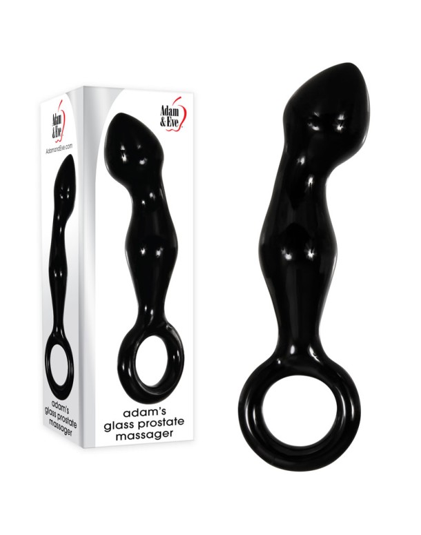 Adam & Eve ADAMS GLASS PROSTATE MASSAGER