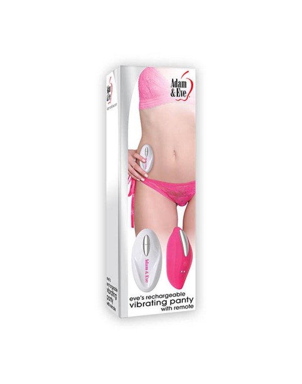 Adam & Eve Eve's Rechargeable Vibrating Panty With Remote Adam & Eve Eve's Rechargeable Vibrating Panty With Remote