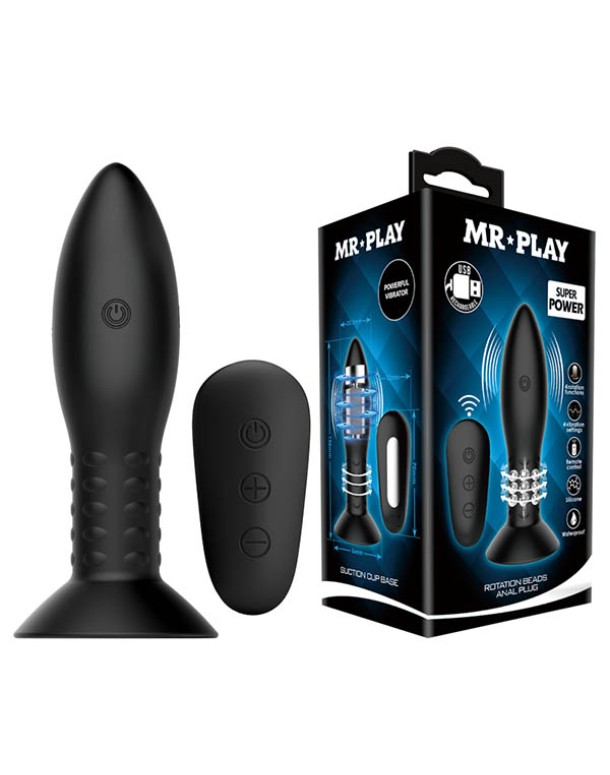 MR PLAY Rotation Beads Anal Plug MR PLAY Rotation Beads Anal Plug