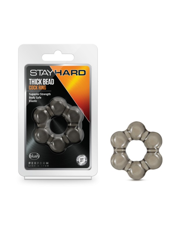 Stay Hard Thick Bead Cock Ring