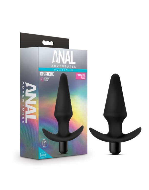 Anal Adventures Platinum Vibrating Plug