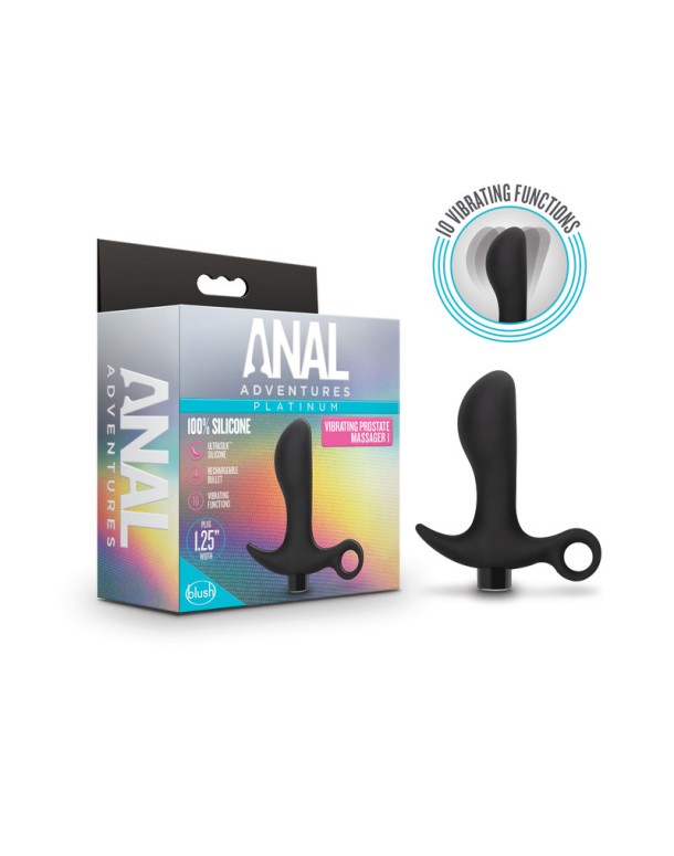Anal Adventures Platinum Vibrating Prostate Massager 01