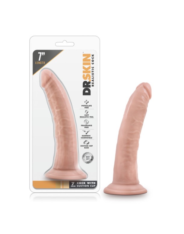 Dr. Skin 7'' Cock with Suction Cup Dr. Skin 7'' Cock with Suction Cup