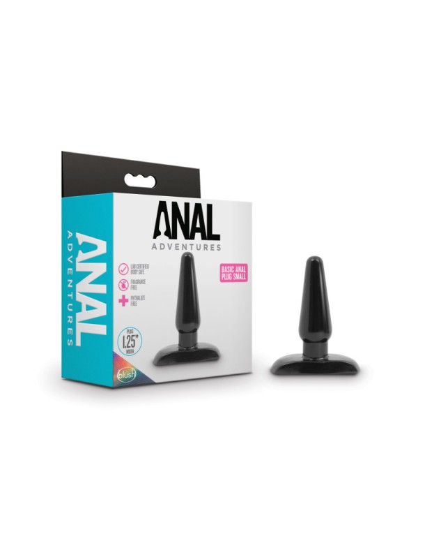 Anal Adventures Basic Anal Plug - Small Anal Adventures Basic Anal Plug - Small