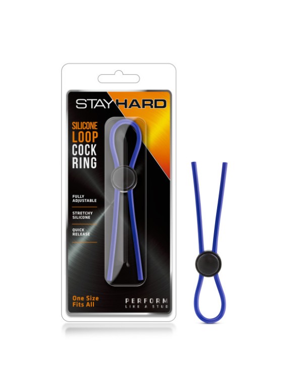 Stay Hard - Silicone Loop Cock Ring