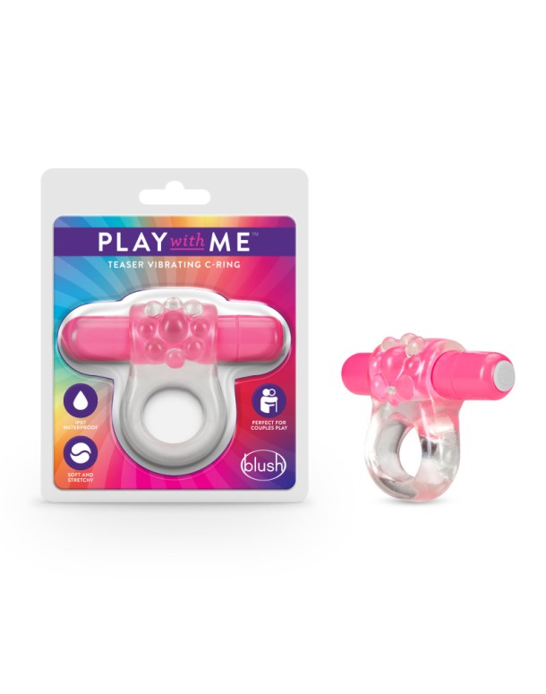 Play With Me Teaser Vibrating C-Ring