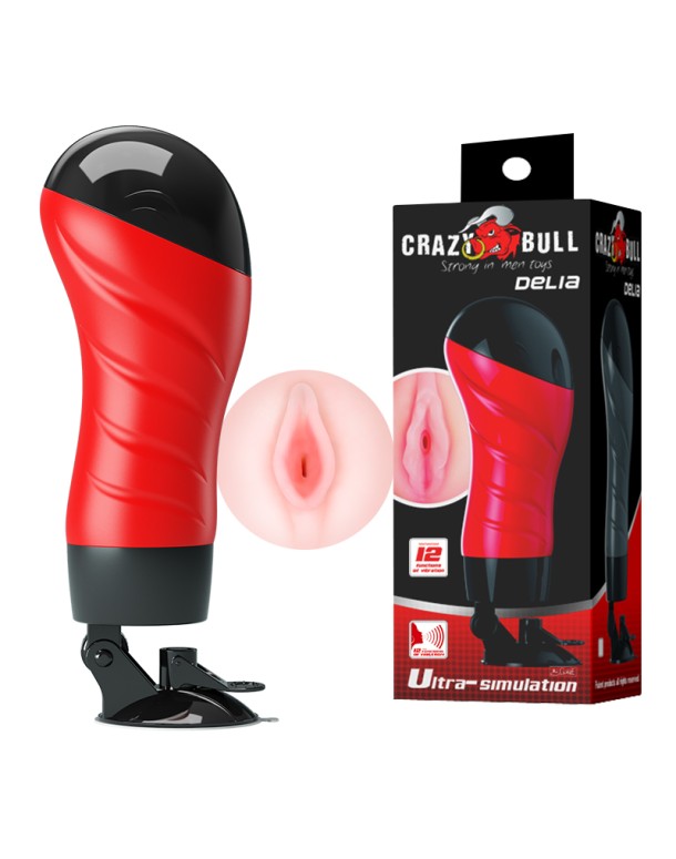 CRAZY BULL DELIA Vibrating Stroker