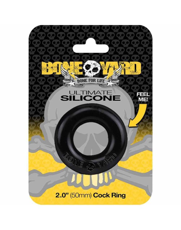 Boneyard Ultimate Silicone Ring Black