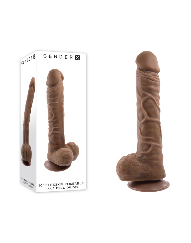 Gender X 10'' FLEXSKIN POSEABLE TRUE FEEL - Dark