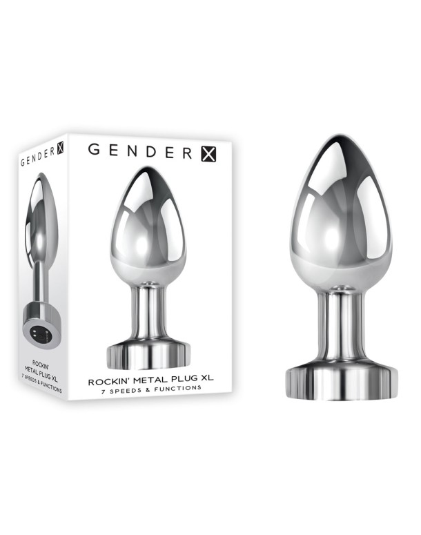 Gender X ROCKIN METAL PLUG XL