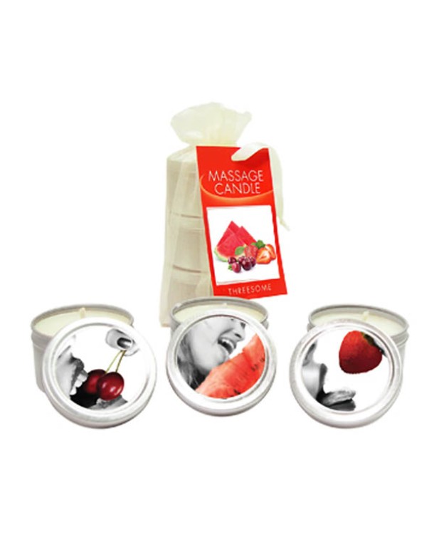 Edible Massage Candle Threesome