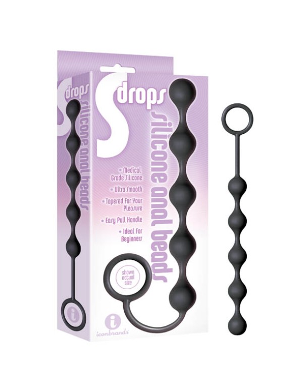 S-Drops Silicone Anal Beads