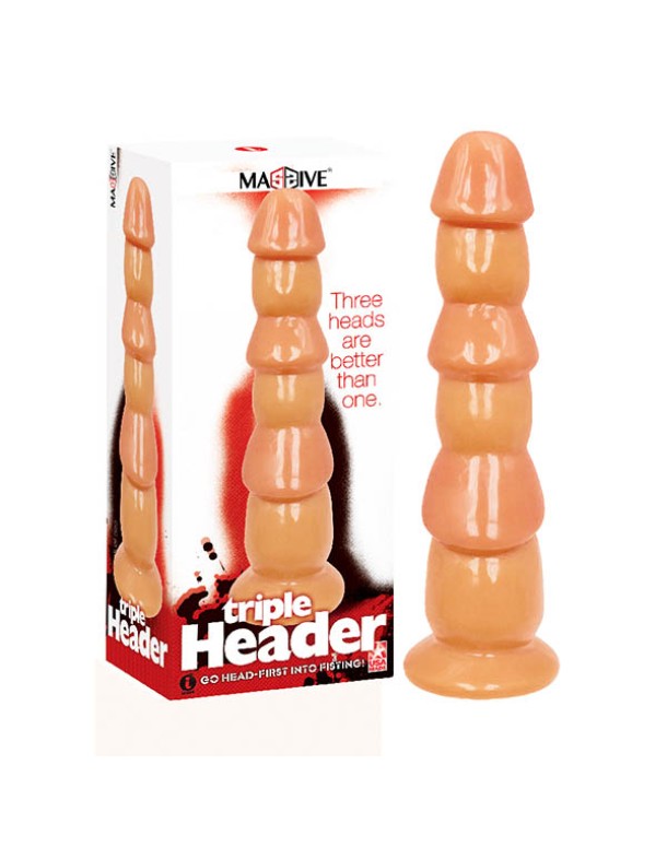 Massive Triple Header, 3 Dick Head Dildo