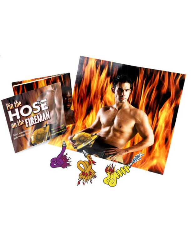 PIN THE HOSE ON THE FIREMAN