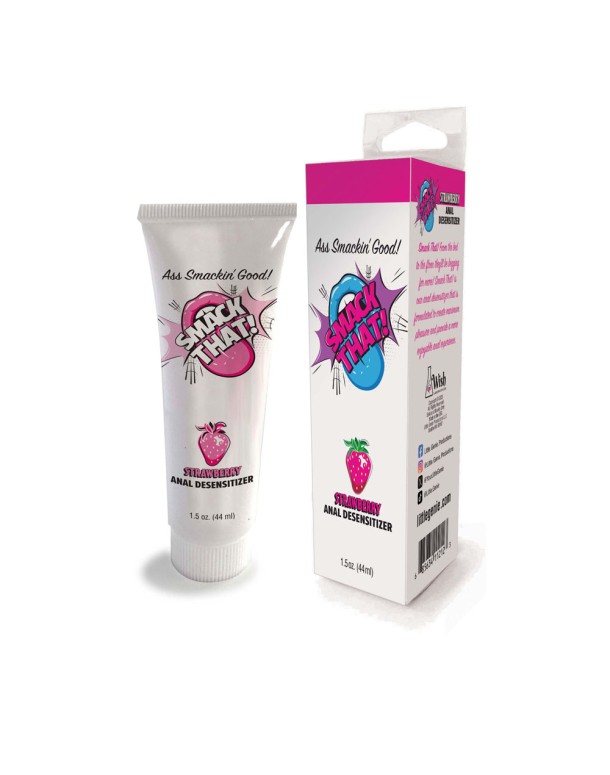 Smack That! Anal Desensitiser - Strawberry Smack That! Anal Desensitiser - Strawberry