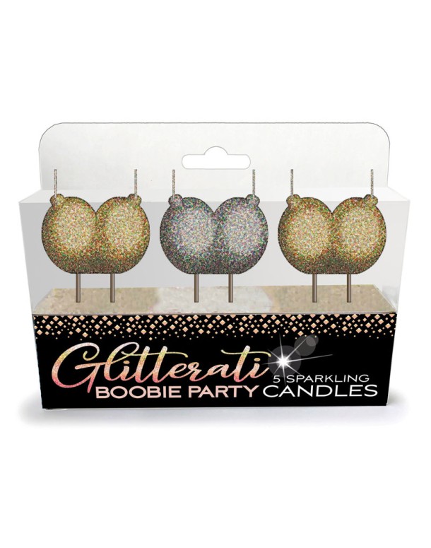 Glitterati - Boobie Candle Set Glitterati - Boobie Candle Set