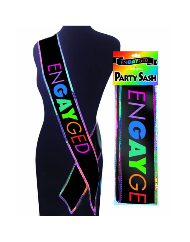 Engayged Party Sash