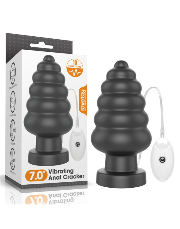 King Sized 7'' Vibrating Anal Cracker King Sized 7'' Vibrating Anal Cracker