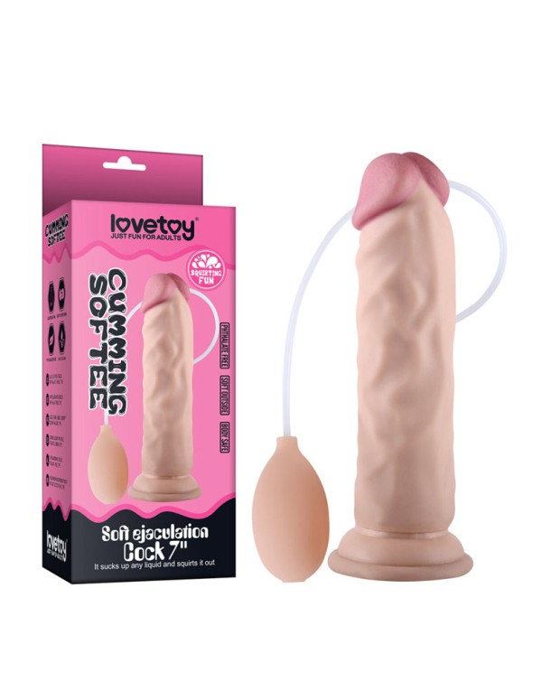 Cumming Softee Soft Ejaculation Cock 8.5''