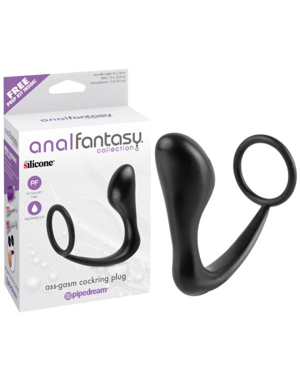 ANAL FANTASY Ass Gasm Cock Ring Plug