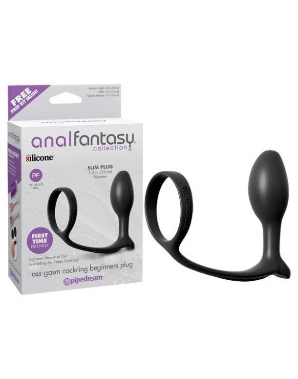 AFC Ass-gasm Cock Ring Beginners Plug