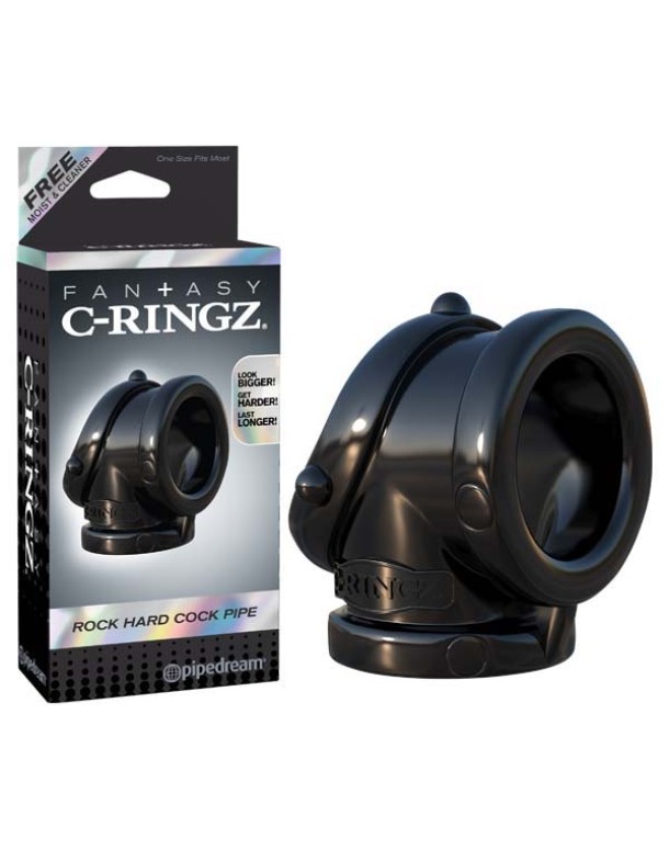 FANTASY C-RINGZ ROCK HARD COCK PIPE