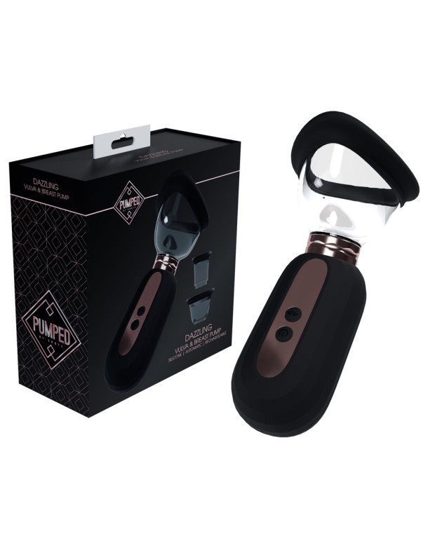 PUMPED Dazzling Auto Ladies Pump - Black