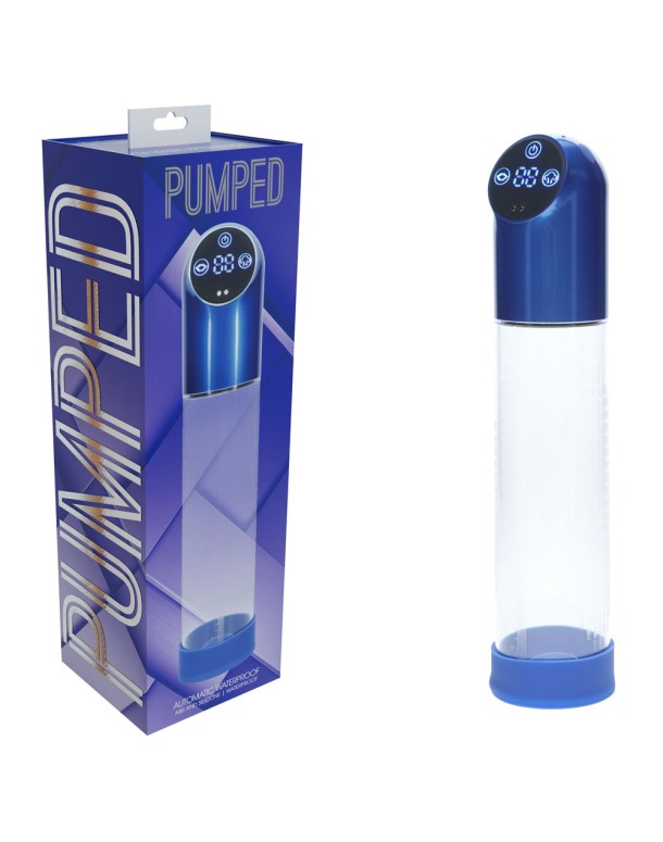 PUMPED Automatic Waterproof Pump - Metal Blue
