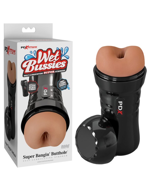 PDX Wet Bussies Super Bangin Butt - Brown PDX Wet Bussies Super Bangin Butt - Brown