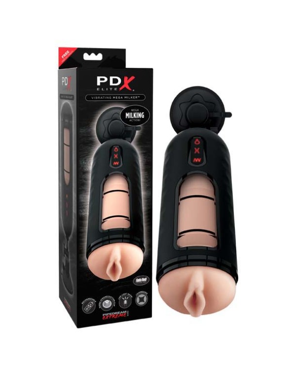 Pipedream Extreme Toyz Elite Vibrating Mega Milker