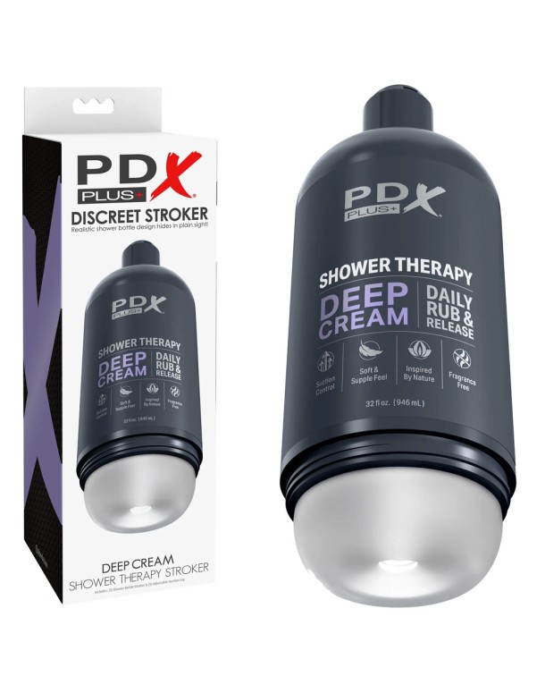 PDX Plus Shower Therapy - Deep Cream - Frosted