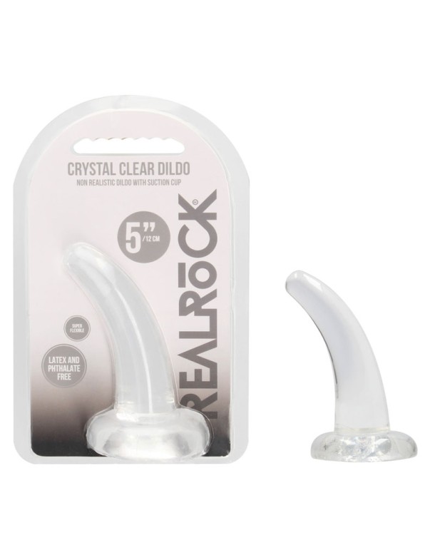 REALROCK Non Realistic Dildo With Suction Cup - 11.5 cm