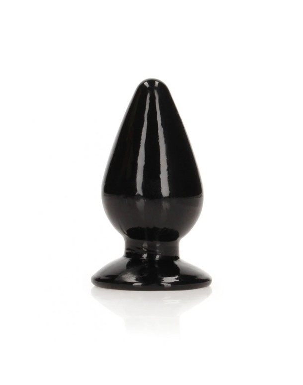 REALROCK 9 cm Anal Plug - Black