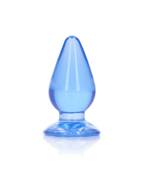 REALROCK 9 cm Anal Plug - Blue REALROCK 9 cm Anal Plug - Blue