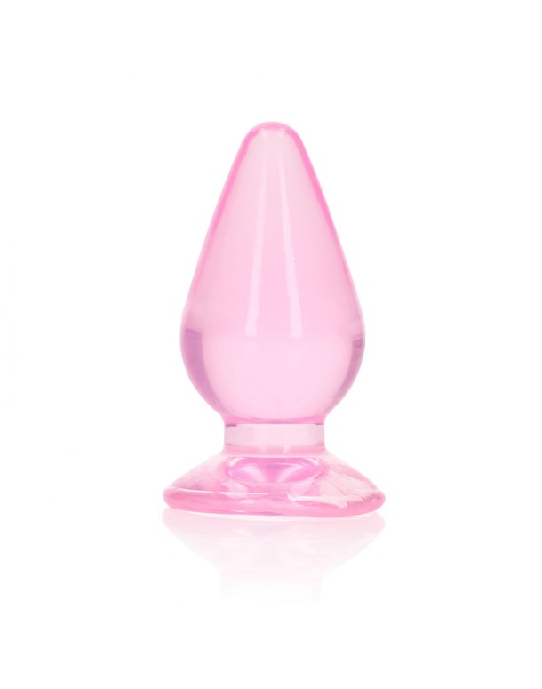 REALROCK 9 cm Anal Plug - Pink REALROCK 9 cm Anal Plug - Pink