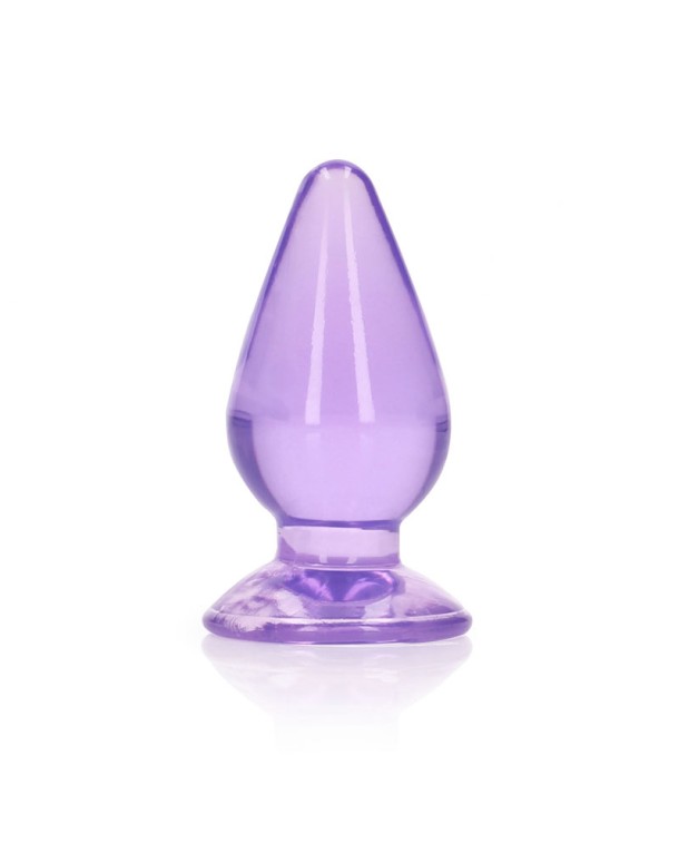 REALROCK 9 cm Anal Plug - Purple REALROCK 9 cm Anal Plug - Purple