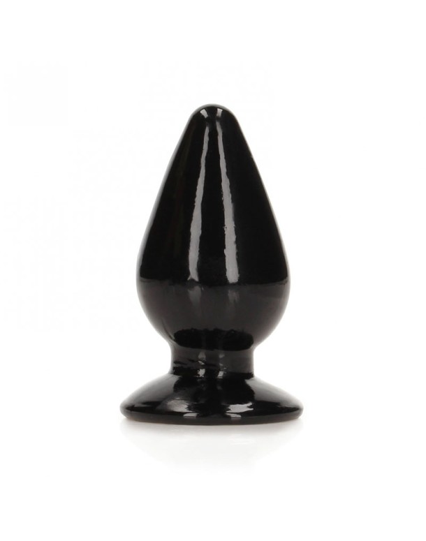 REALROCK 11.5 cm Anal Plug - Black REALROCK 11.5 cm Anal Plug - Black