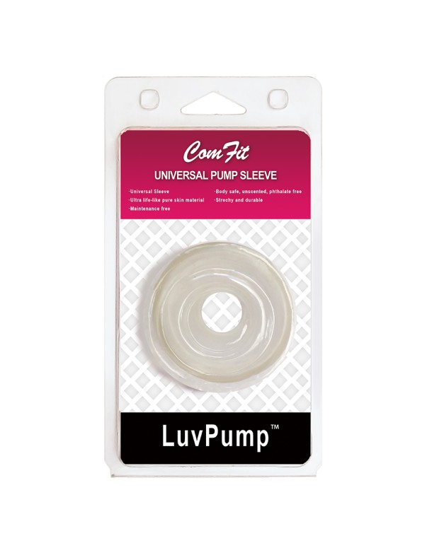 LuvPump ComFit Silicone Sleeve - White