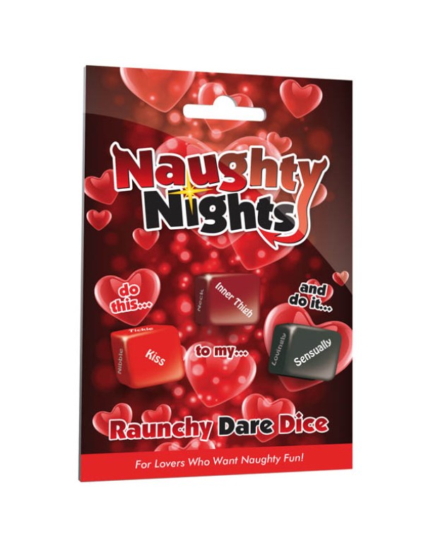 NAUGHTY NIGHTS RAUNCHY DARE DICE