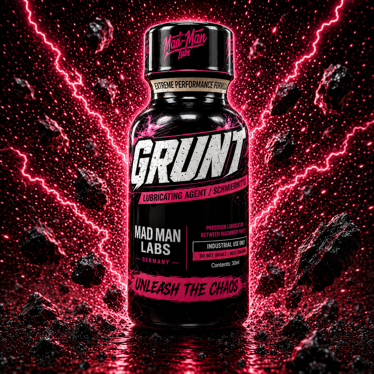 Mad-Man Labs Grunt 30ml bottle